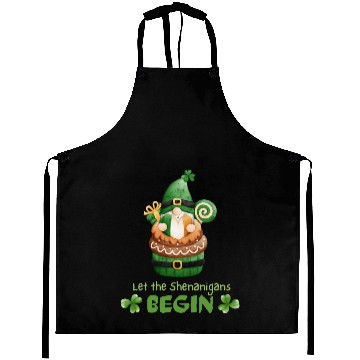 Discover St Patricks Day Let the Shenanigans Begin Gnome Aprons