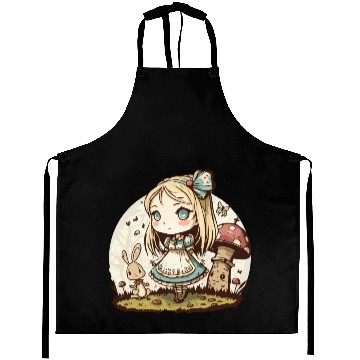 Discover Chibi in Wonderland Aprons