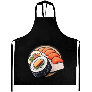 Discover Colourful sushi Aprons