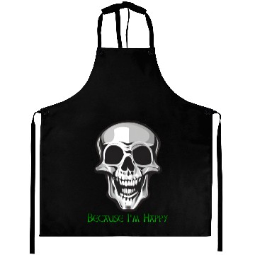 Discover Happy Skull Aprons