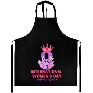 Discover International Women's Day Embrace Equity 2023 Aprons
