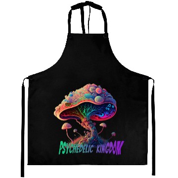 Discover Psychedelic Mushroom Aprons