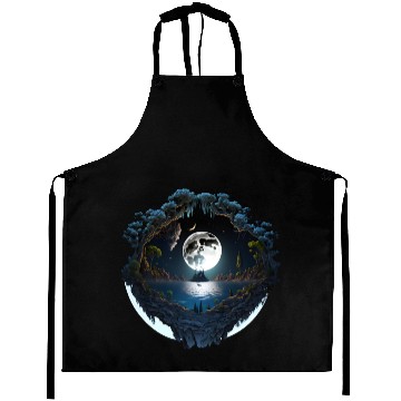 Discover Moon Song Aprons