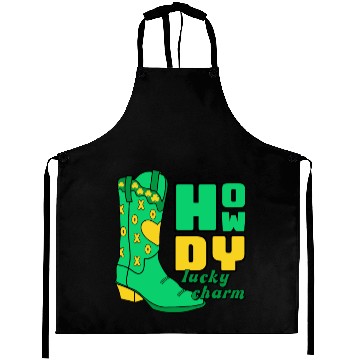 Discover Howdy Lucky Charm St Patrick Day Apparel Aprons