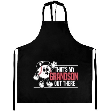 Discover Baseball Grandma Baseball Grandpa Baseball Fan Aprons
