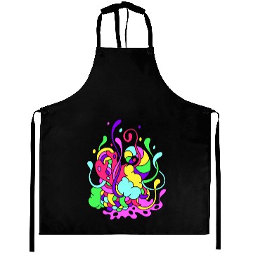 Discover Aprons colorful background