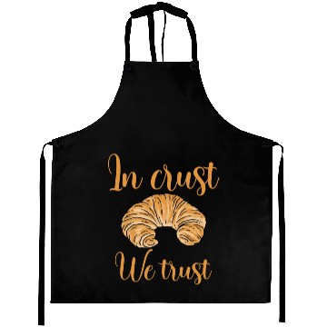 Discover Funny Croissant French Baking Bread Aprons