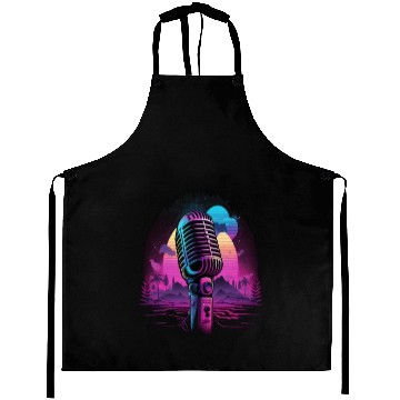 Discover AV Technician Microphone Audio Visual Tech Sound Aprons