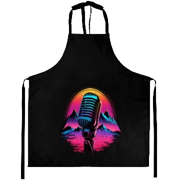 Discover AV Technician Microphone Audio Visual Tech Sound Aprons