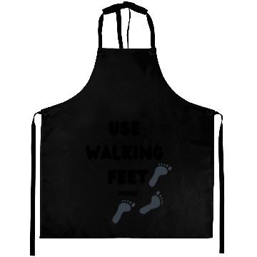 Discover Use Walking Feet Swag Aprons