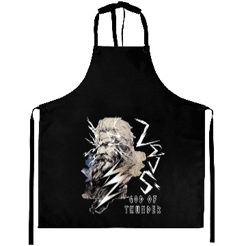 Discover Zeus Greece God Of Thunder Lightning Mythology Gre Aprons