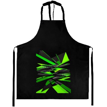 Discover Stylish Abstract 3D Aprons design