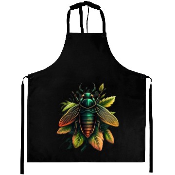 Discover Abstract Art Beautiful Nature Beetle Aprons
