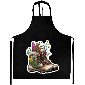 Discover Wildflower Hiking Boot: Find Your Path! Aprons