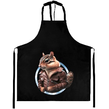 Discover Chipmunk flight captain leather jacket pilot Aprons