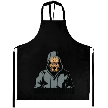 Discover Dog Aprons | Dog Aprons | ANGRY PITBULL