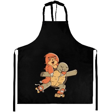 Discover Sloth and turtle roller skating Aprons
