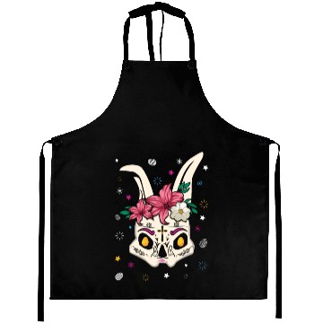 Discover El Dia De Los Muertos Happy Easter Sunday Bunny Aprons