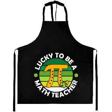 Discover Lucky To Be A Math Teacher Aprons