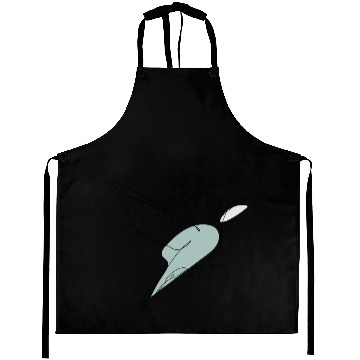 Discover Hand-Drawn One-Line Art Bird Illustration Aprons