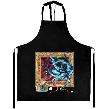 Discover An Octopus, A Camera, And A Dark Map Aprons