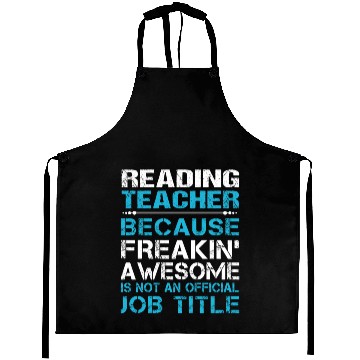 Discover Reading Teacher Aprons - Freaking Awesome Gift It