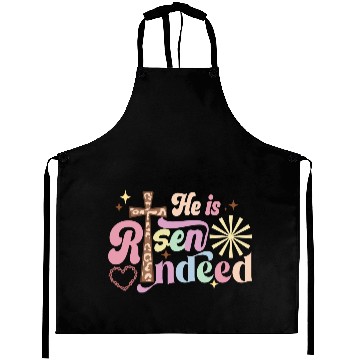 Discover He is risen indeed Aprons