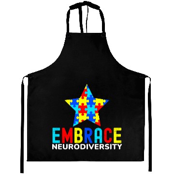 Discover Embrace Neurodiversity Aprons