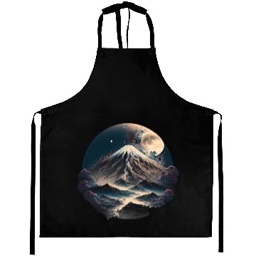 Discover Fuji moon light. Aprons