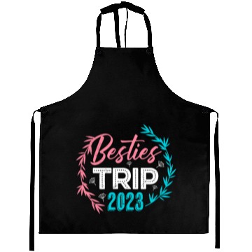 Discover Besties Trip 2023 Summer Vacation Spring Break Aprons