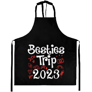 Discover Besties Trip 2023 Summer Vacation Spring Break Aprons