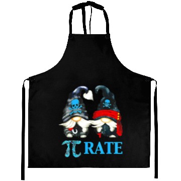 Discover Funny Pirate Gnome Octopus Pi Day Symbol For Math Aprons