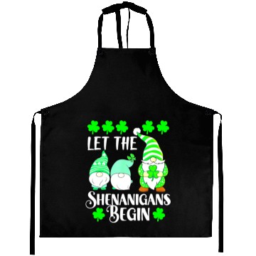 Discover Funny St Patricks Day Let the Shenanigans Begin Gn Aprons