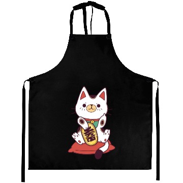 Discover Fortune Cat Aprons