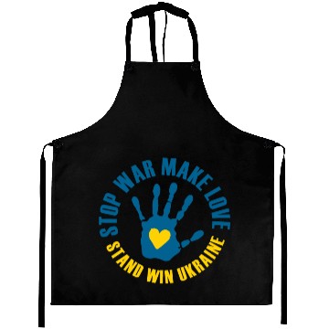 Discover Booth Win Ukraine Aprons