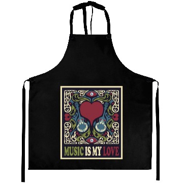 Discover Music Concert Events Aprons