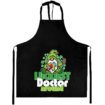 Discover Luckiest doctor around Saint Patrick's Day Aprons