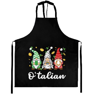Discover O'talian St. Patrick Italian Pride Italy Flag Aprons