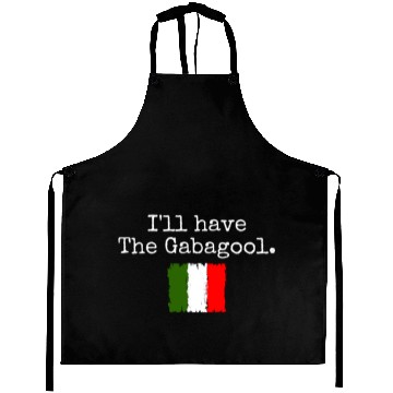 Discover I'll Have The Gabagool Italian Pride Italy Flag Aprons