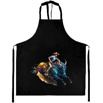 Discover bull cowboy 3 Aprons