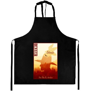 Discover Denver Colorado wild west town Aprons