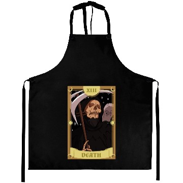 Discover Anime Tarot Card Death Grim Reaper Occult Gothic W Aprons