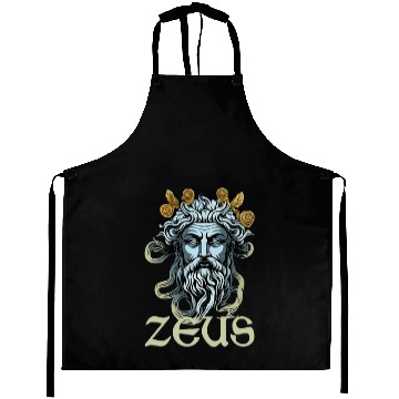 Discover Greek God Zeus Greece Ancient Mythology Aprons
