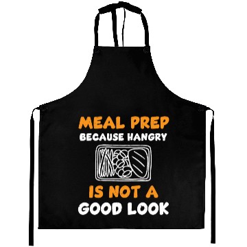 Discover Funny Meal Prep Quote Aprons