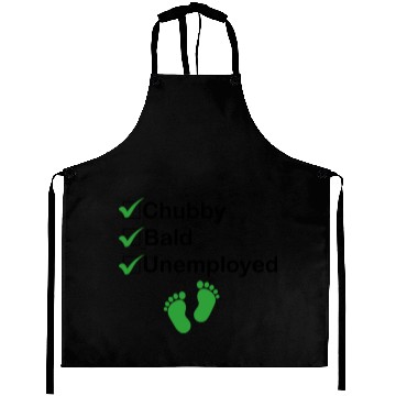 Discover Chubby Bald Unemployed Funny Newborn Baby Aprons