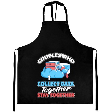 Discover Data Scientist Data Analyst Couple Aprons