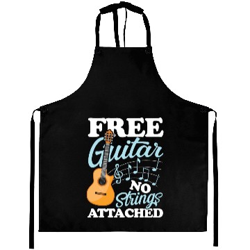 Discover Guitar No Strings Attached Aprons