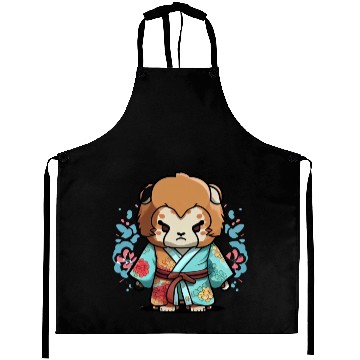 Discover Lion kimono Aprons