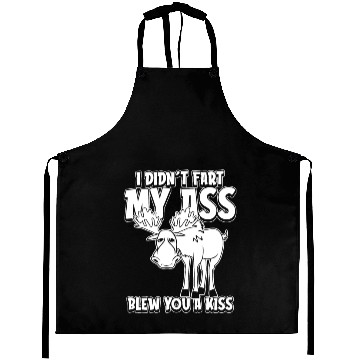 Discover Moose Elk Funny Aprons