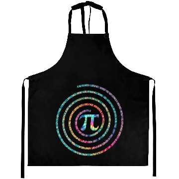 Discover Pi day 2023 spiral art Aprons